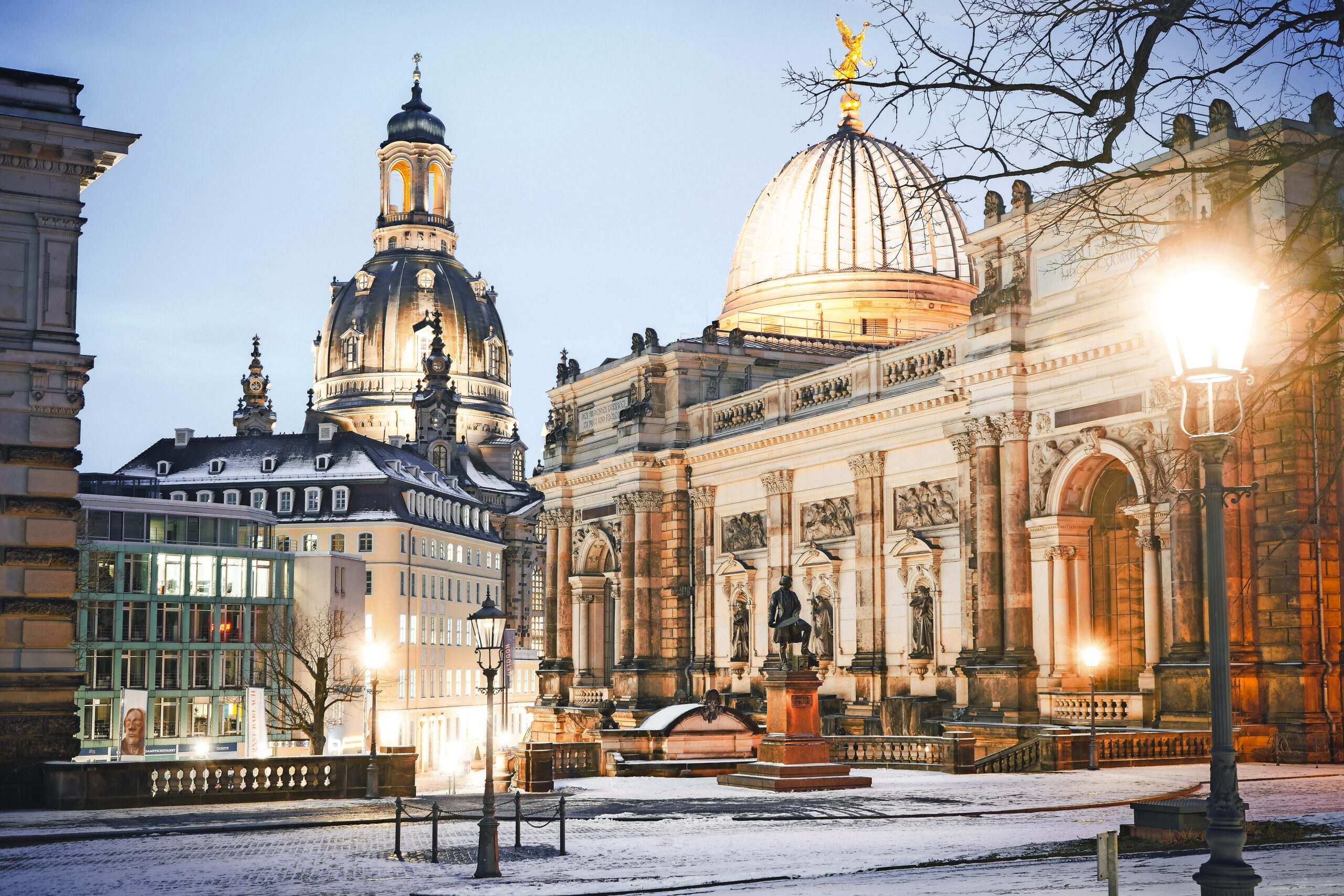 Wunderschönes Dresden im Winter
