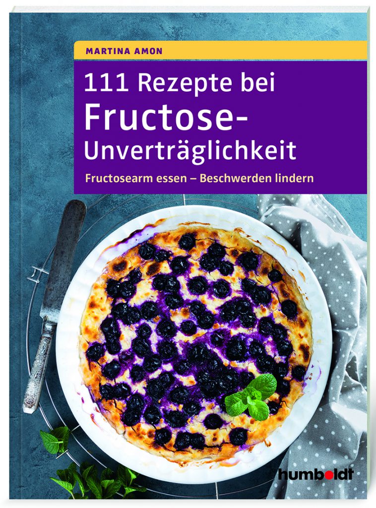 Buchcover_Fructoseunverträglichkeit_Martina Amon