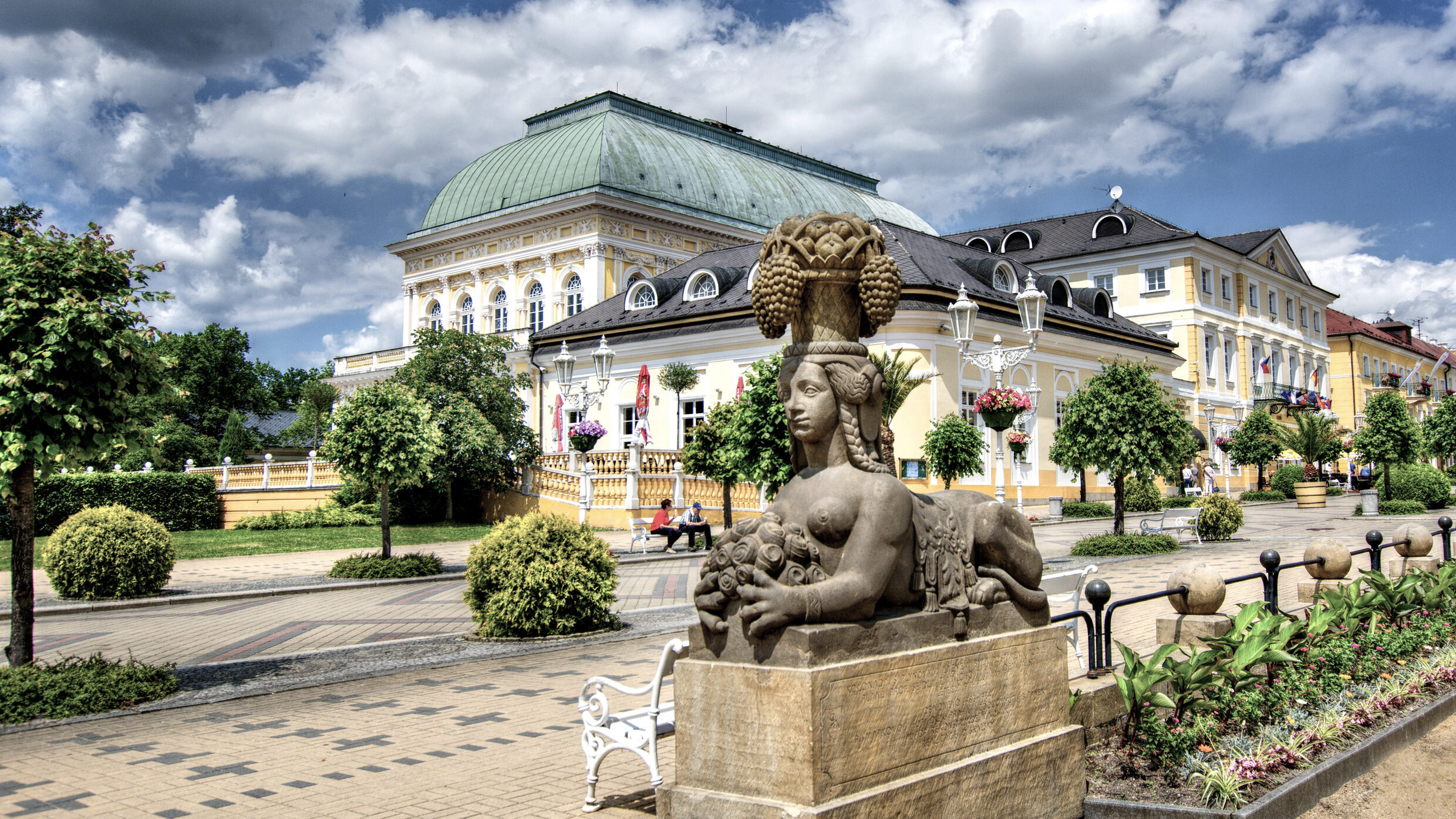 Franzensbad Gesellschaftshaus (c) CUP VITAL
